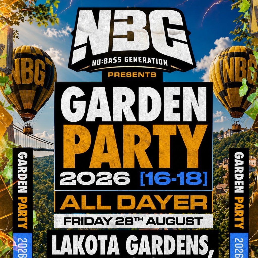 Flyer for NBG Garden Party (16-18)