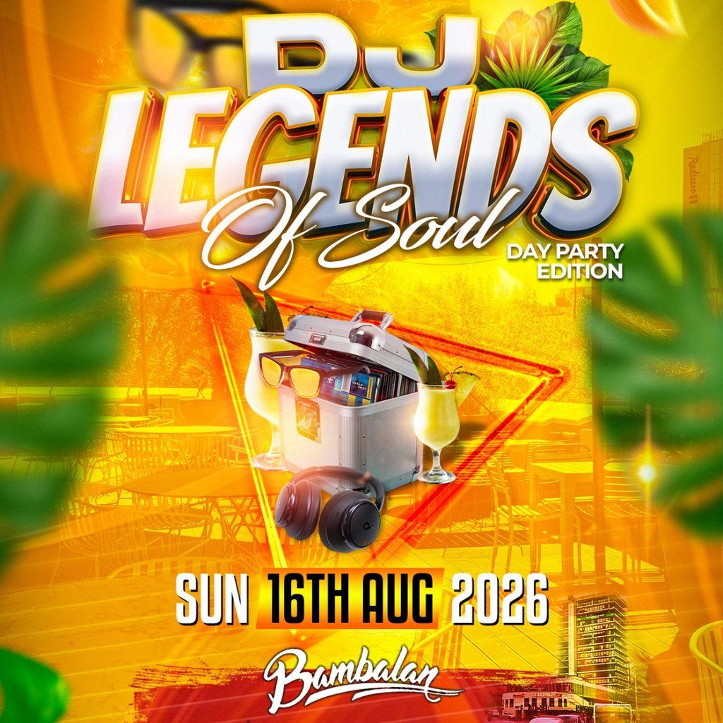 Flyer for DJ Legends Of Soul