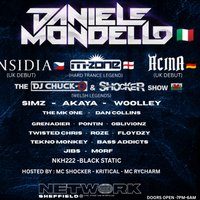 Flyer for NORTHBASS x TIK-TECH FT DANIELE MONDELLO, ACINA, INSIDIA &MORE