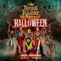 Flyer for Kings of the Rollers Royal Rumble Halloween: Birmingham