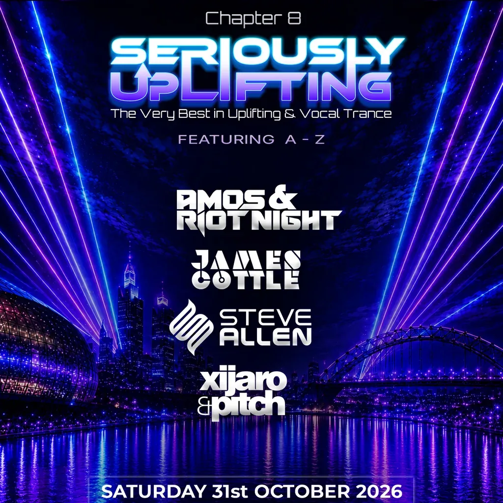 Flyer for Seriously Uplifting 8