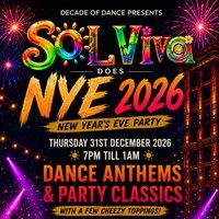 Flyer for Sol Viva does New Year's Eve 26