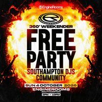 Flyer for ER 360 Weekender: Southampton DJ Community FREE RAVE