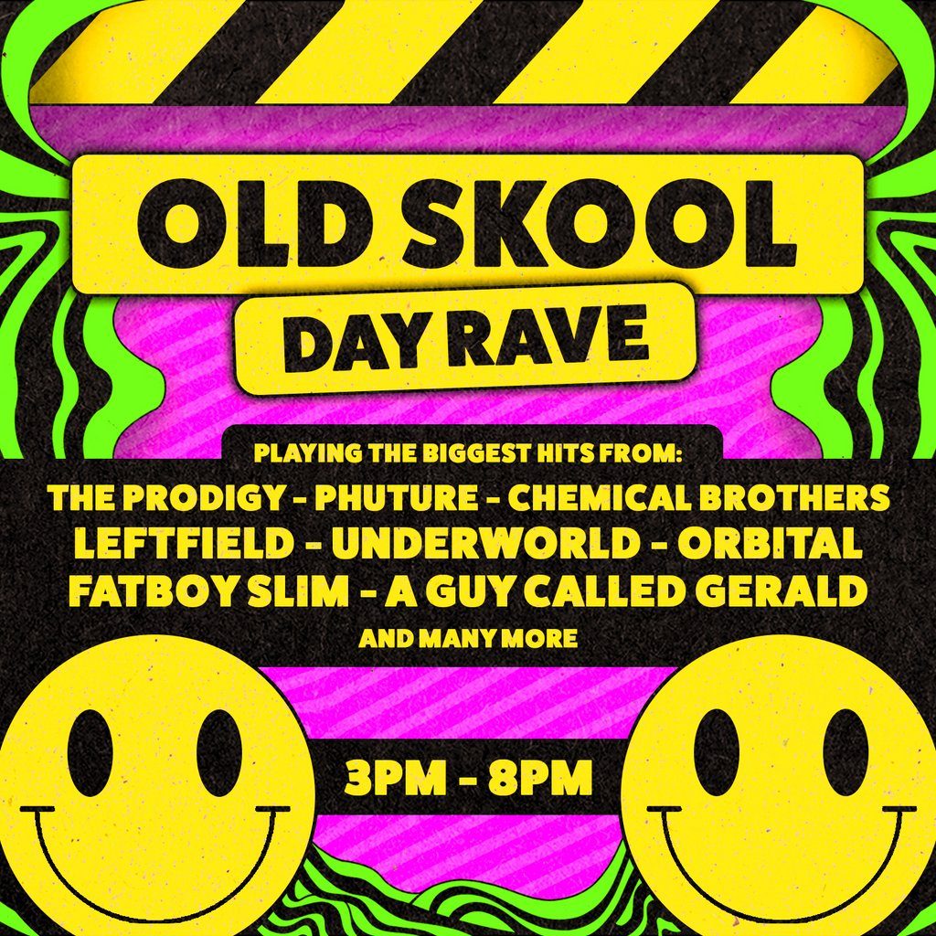 Flyer for Old Skool Day Rave: Derby