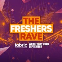 Flyer for The 2026 Freshers Rave at FABRIC!
