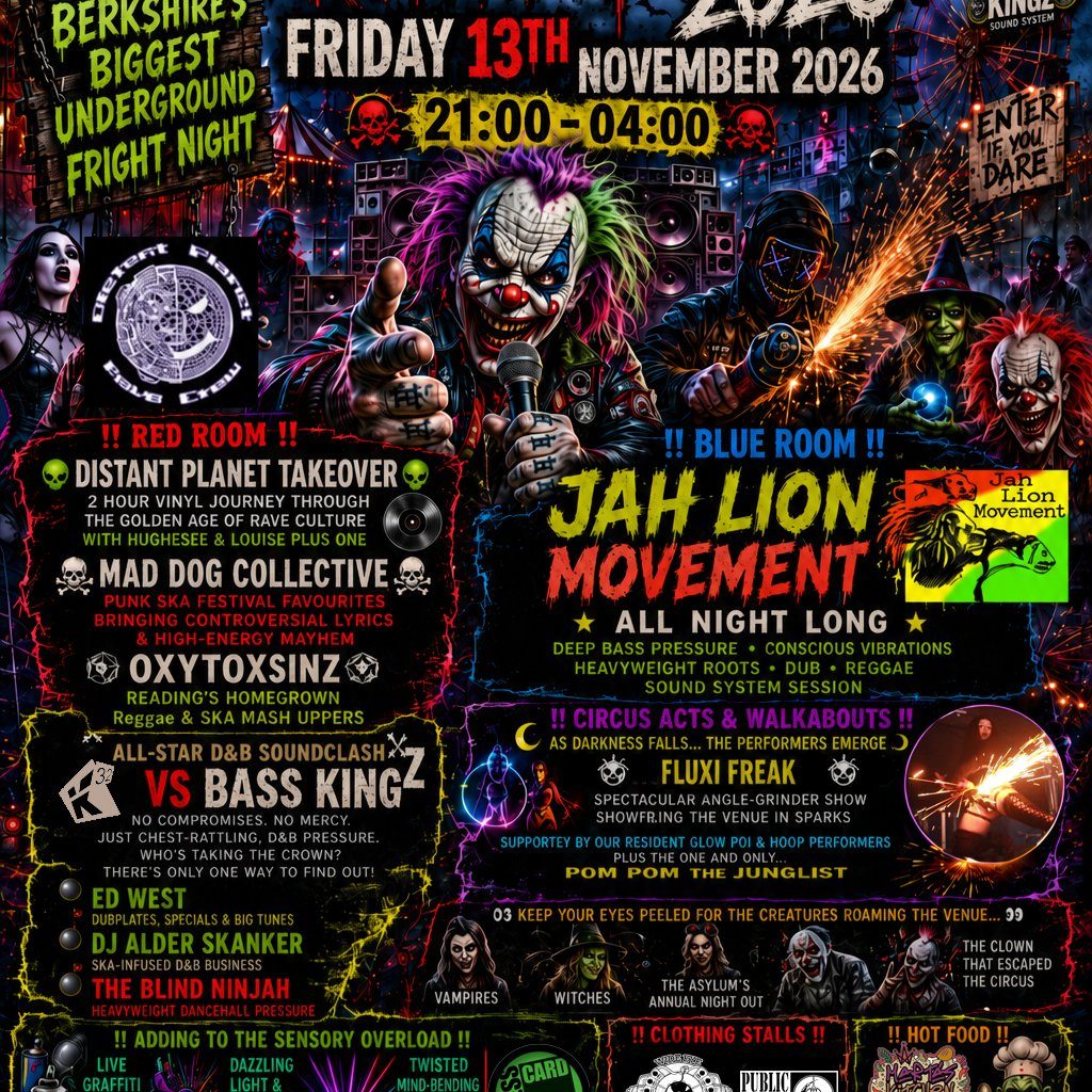 Flyer for Fright Night 2026