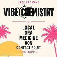 Flyer for MYE Free Day Rave with Vibe Chemistry & More!
