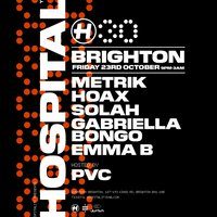 Flyer for Hospital30 Brighton