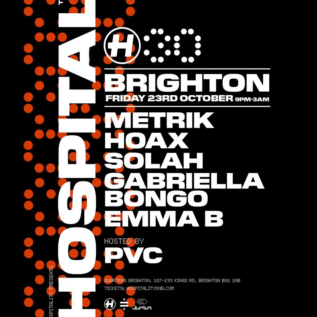 Flyer for Hospital30 Brighton