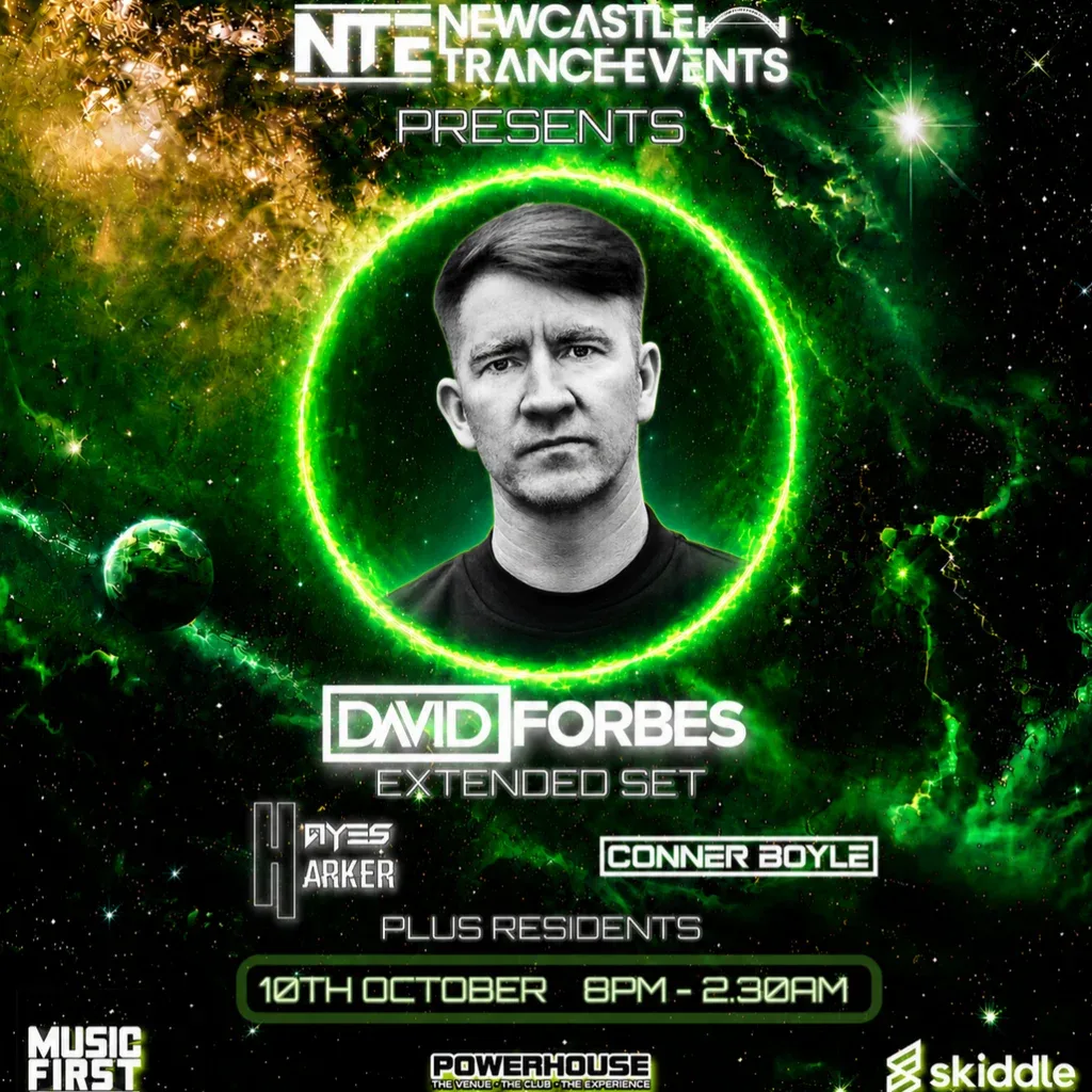 Flyer for NTE Presents David Forbes