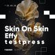 Flyer for The Warehouse: Skin On Skin, Effy & t e s t p r e s s