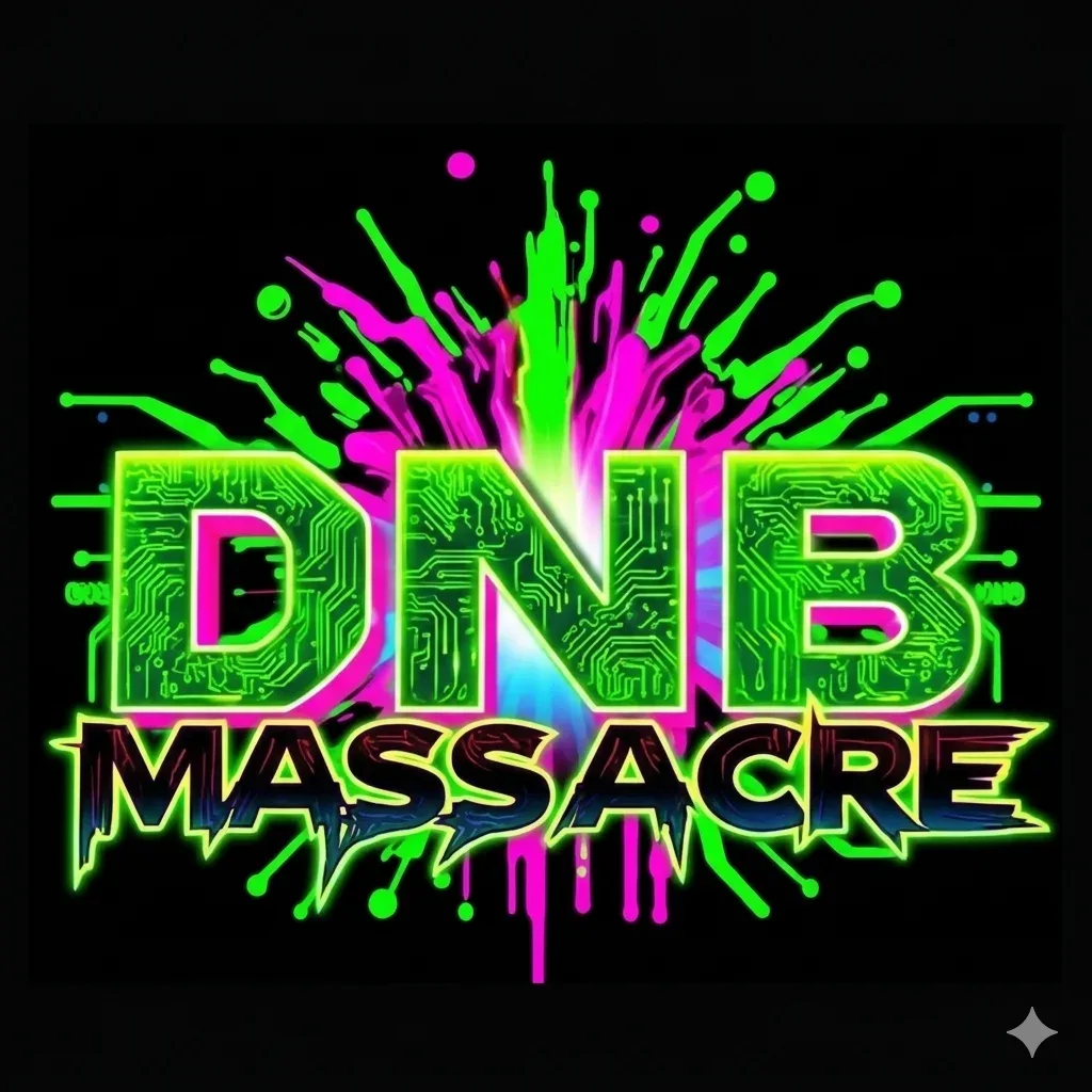 Flyer for Dnb Massacre meets Midnight Massacre