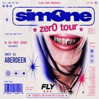 Flyer for FLY // sim0ne - Aberdeen
