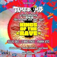 Flyer for Timebomb - A Rave Odyssey