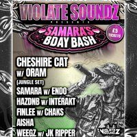 Flyer for Violate soundz Presents: Samara's Birthday Bash