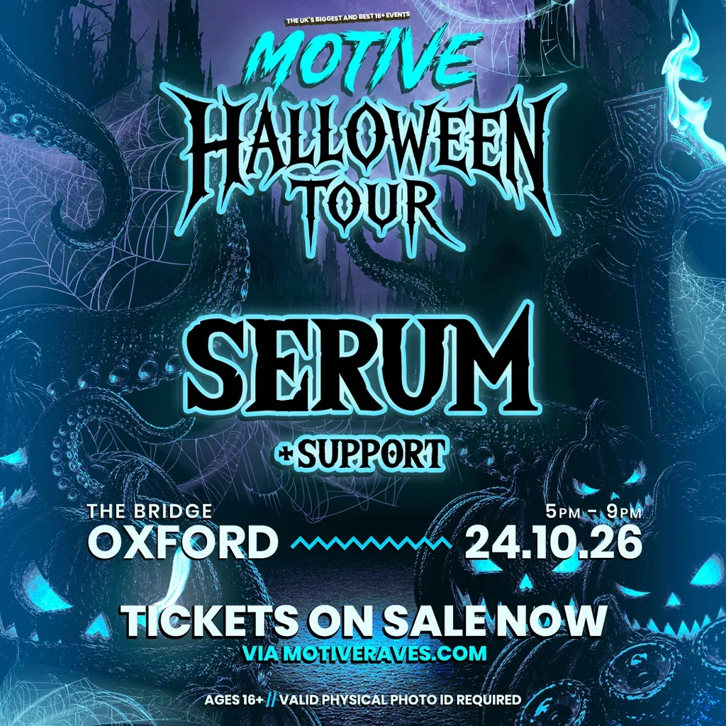Flyer for Oxford 16+ Halloween Rave