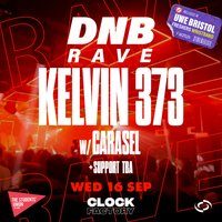 Flyer for UWE Bristol Official Freshers | DNB Rave w/ Kelvin 373