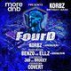 Flyer for MORE.DNB Presents KORBZ Bday Bash With HEADLINER - FourD