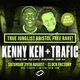 Flyer for True Junglist FREE RAVE - Kenny Ken + Trafic MC [Bank Holiday We
