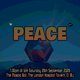 Flyer for Peace