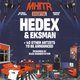 Flyer for MHITR Halloween: Bristol w/ Hedex & Eksman + Raze Soundsystem