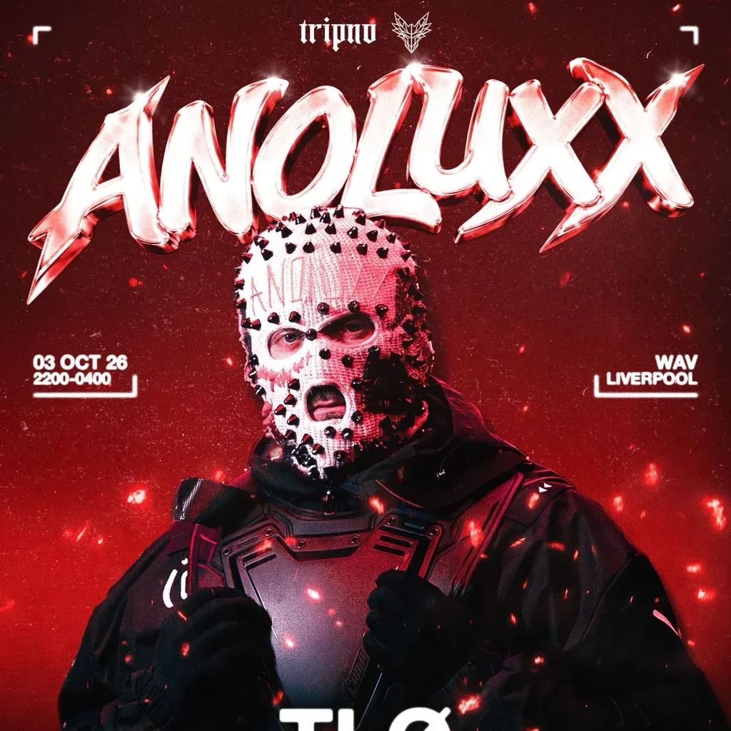 Flyer for TRIPNO X TÝWCH LIVERPOOL - Wav - Anoluxx