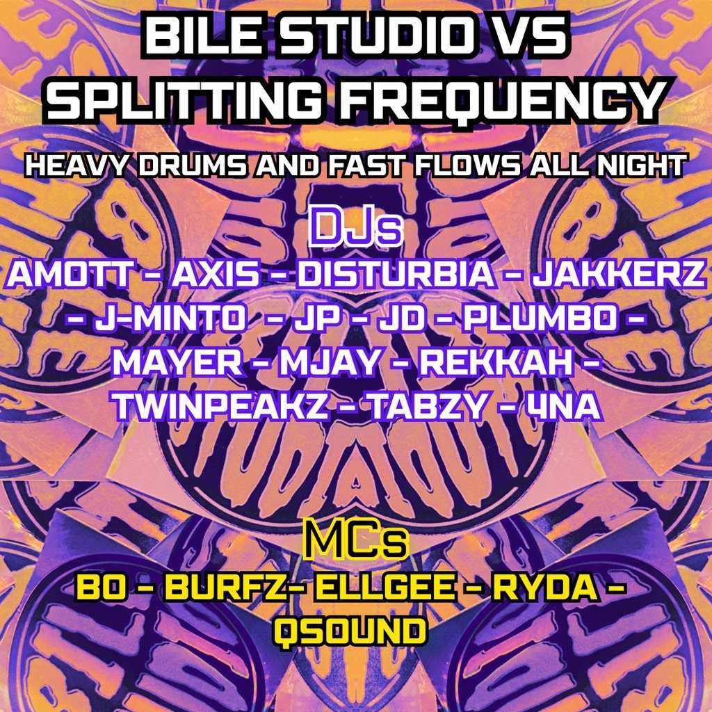 Flyer for Bile Studio V Splitting Frequencies