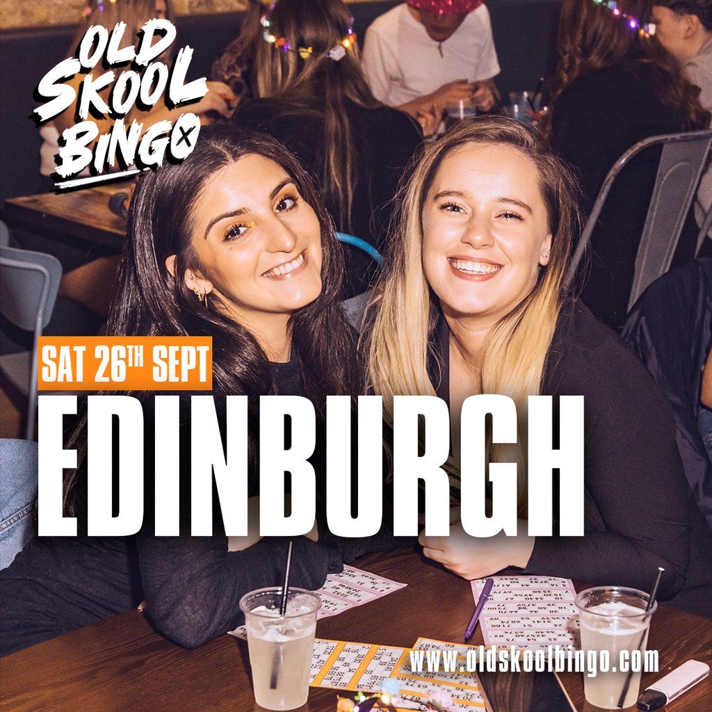 Flyer for Old Skool Bingo Sat 26th Sep Sheffield
