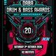 Flyer for Drum & Bass Awards - 20th Anniversary