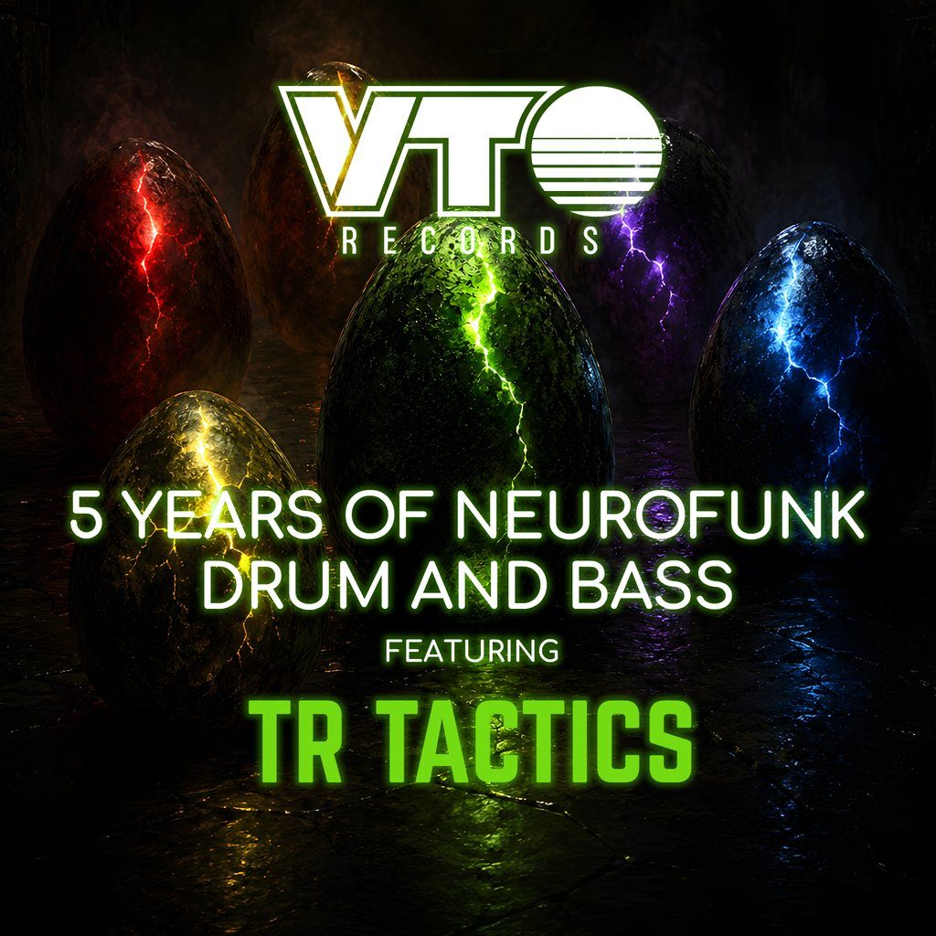 Flyer for VTO Records- 5 Years Album Launch (F/ TR Tactics)