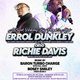 Flyer for Errol Dunkley and Richie Davies , Big people's affair