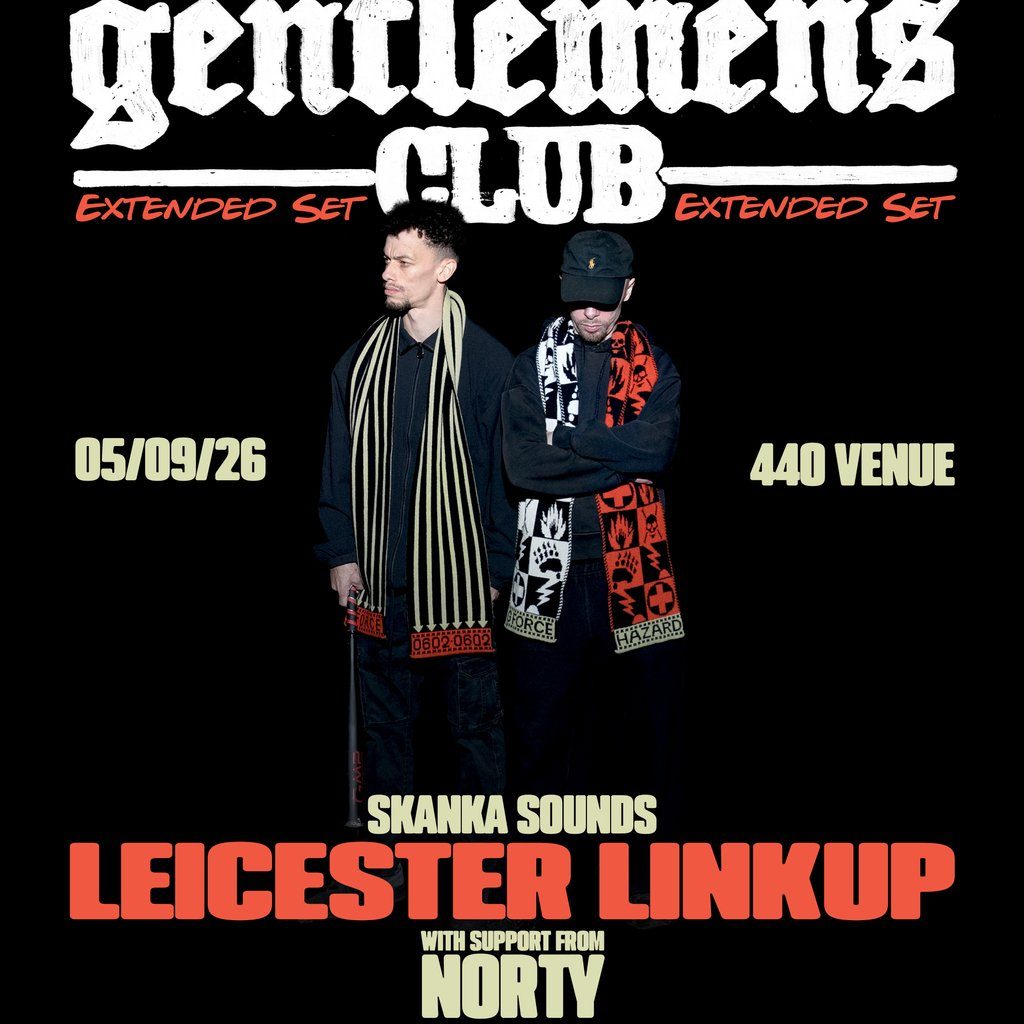 Flyer for SKANKASOUNDS Leicester Linkup
