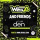 Flyer for Wes P & Friends At The Den Warehouse, Bury
