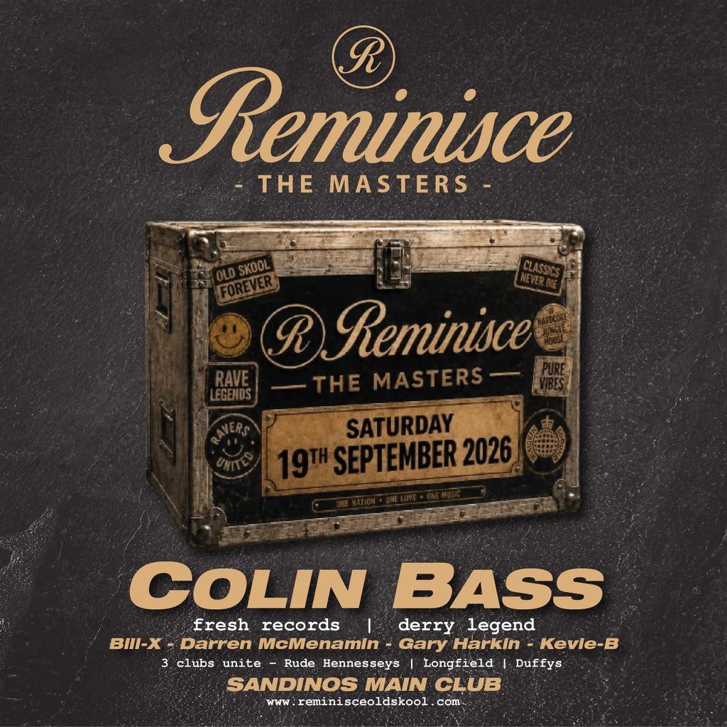 Flyer for Reminisce The Masters..