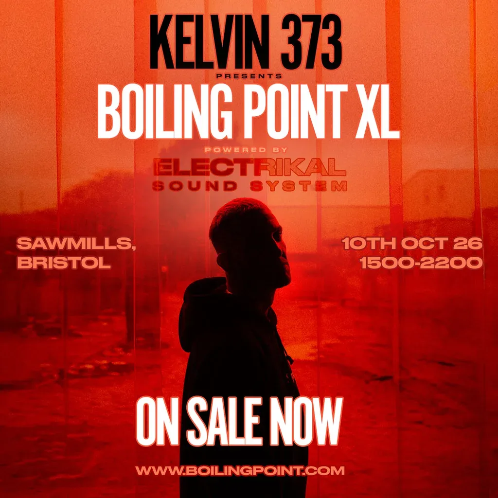 Flyer for Kelvin 373 Presents: Boiling Point XL w/ Electrikal Soundsystem