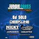 Flyer for Jungle Cakes - ED SOLO, DEEKLINE + more | 19.09.26 | Exeter