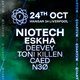 Flyer for Quantum - Niotech, Eskha, Deevey - Hanger 34
