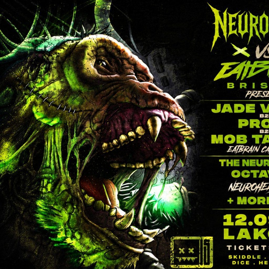 Flyer for Neuroheadz celebrates 15 years of Eatbrain!
