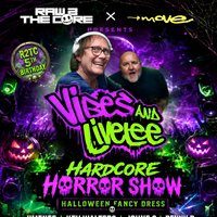 Flyer for R2TC x MOVE - VIBES & LIVELEE - HALLOWEEN FANCY DRESS - 31/10/26