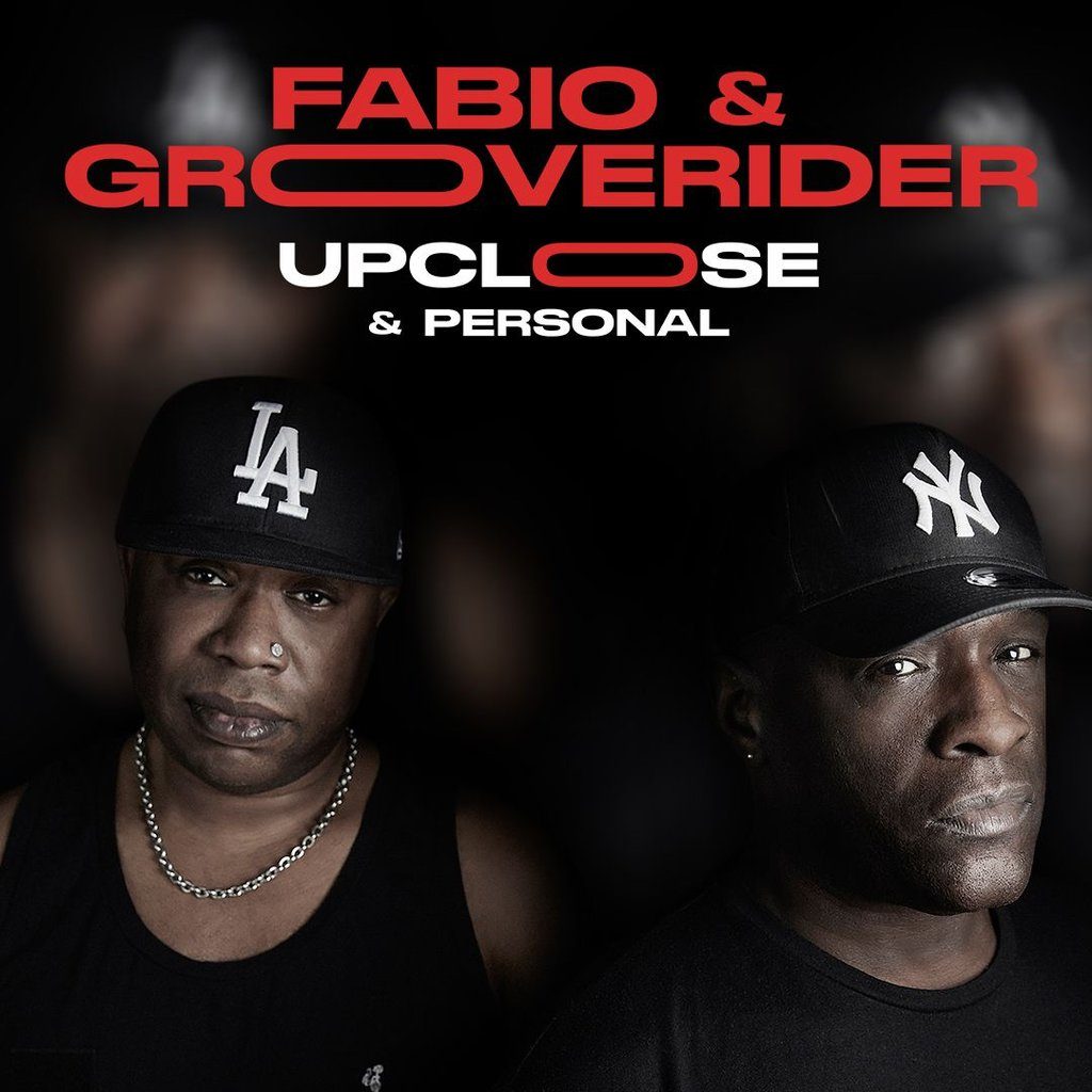 Flyer for Fabio & Grooverider Up Close & Personal Tour - Milton Keynes