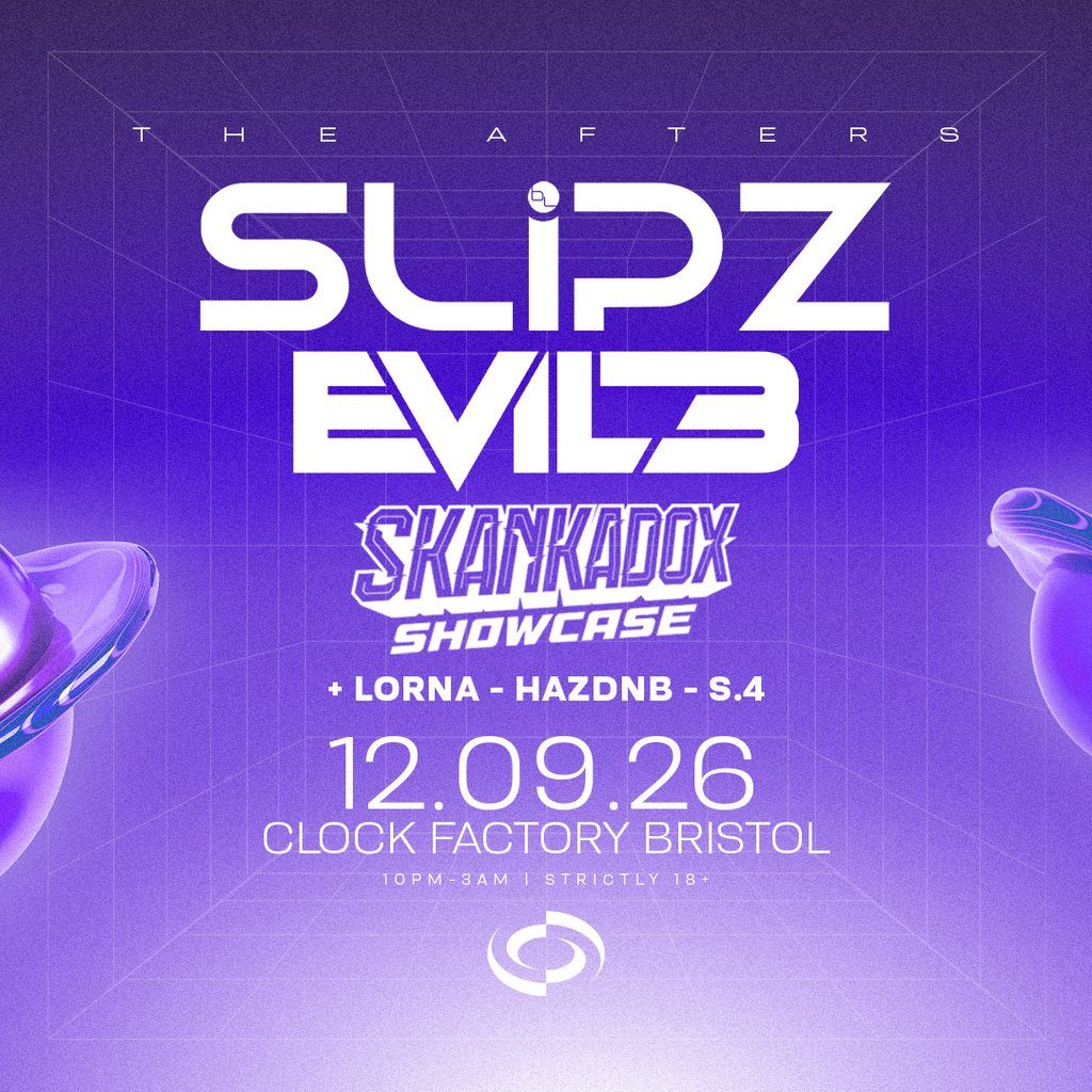 Flyer for Slipz & Evil B [Bristol's FREE After Party]