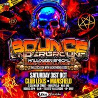 Flyer for Bounce Underground Halloween Special