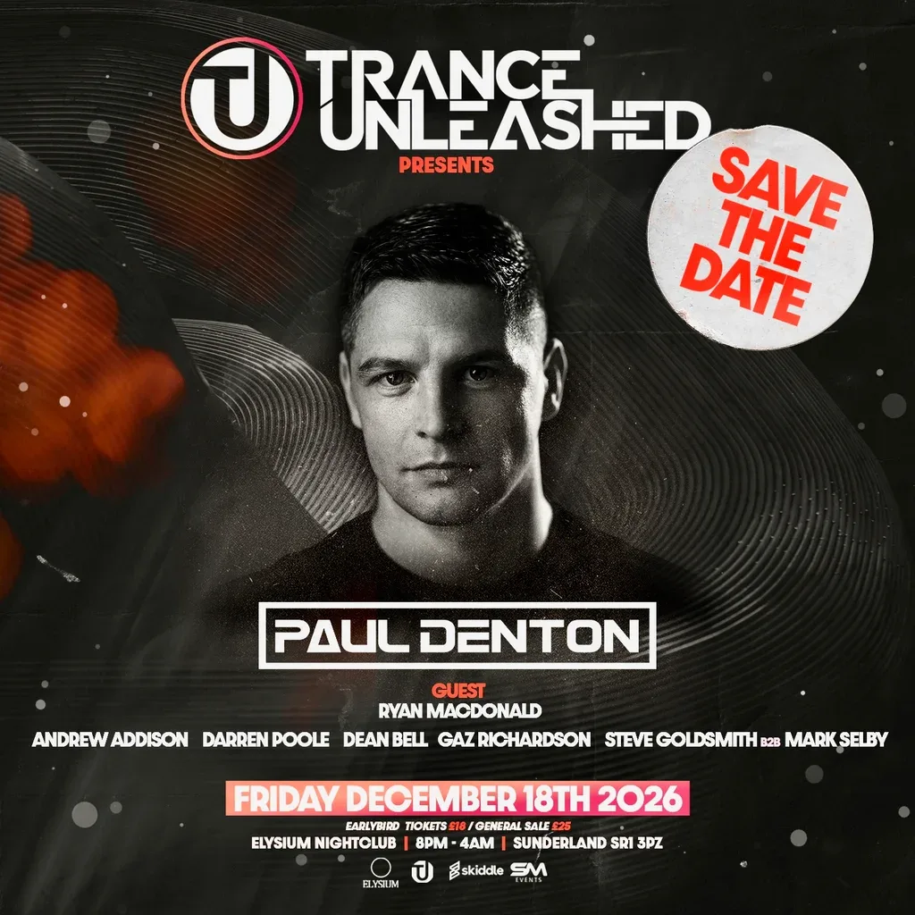 Flyer for Trance Unleashed Evo 21 Mad Friday