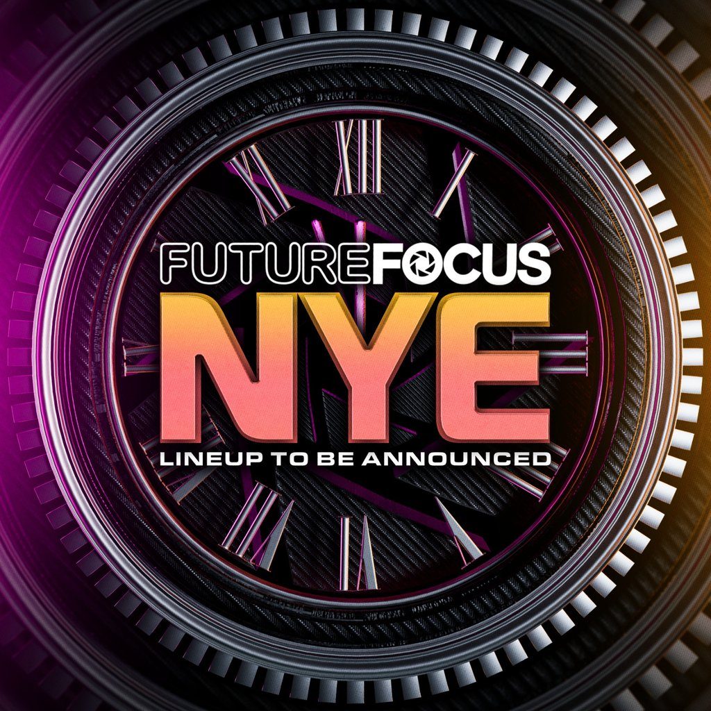 Flyer for Future Focus NYE 2026-27