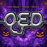 Flyer for QED Halloween Pty, Brighton, Hard House, Funky House, Sat 31-Oct