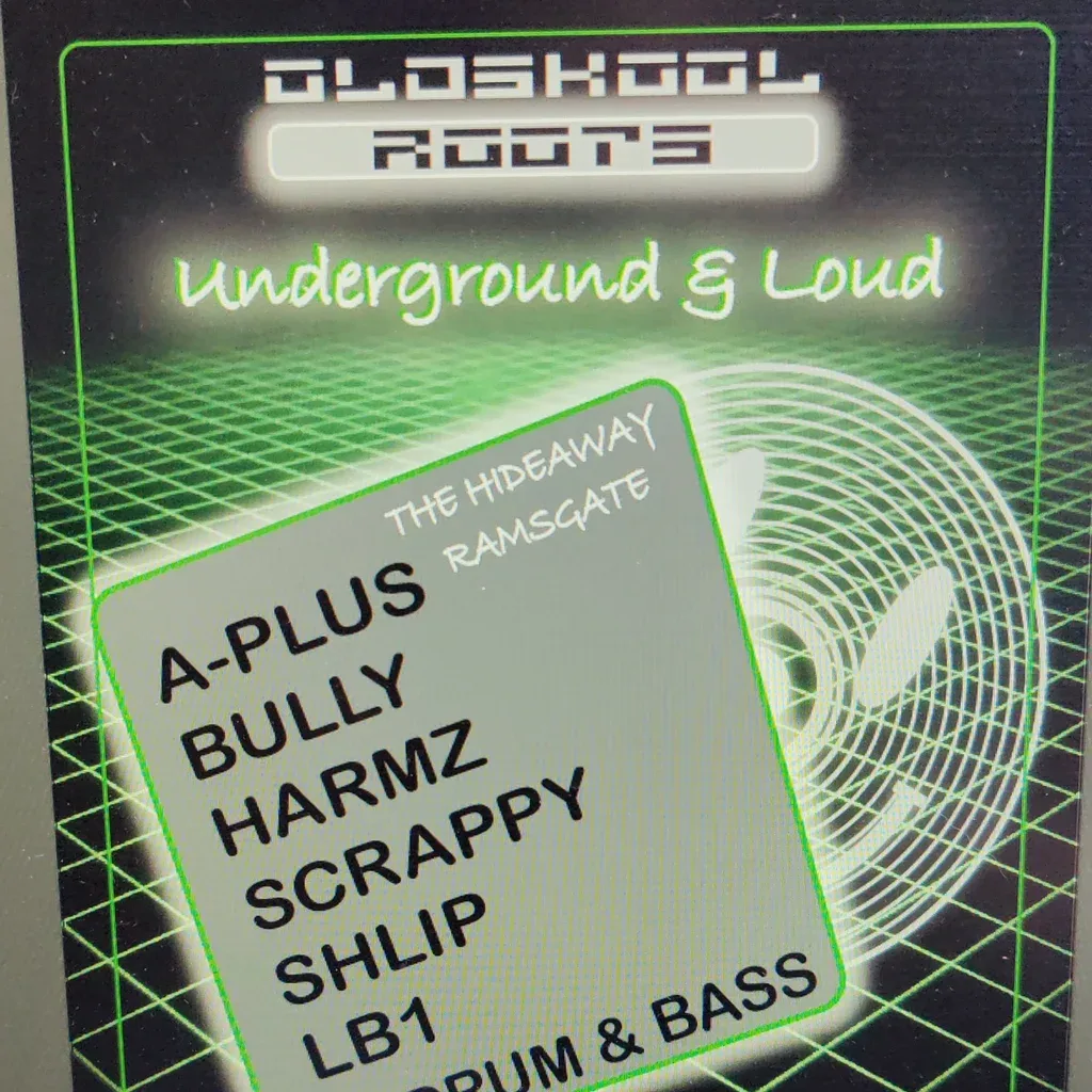Flyer for Underground & Loud