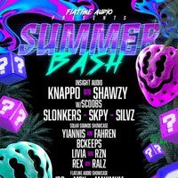 Flyer for Flatline Audio Presents : Summer Bash