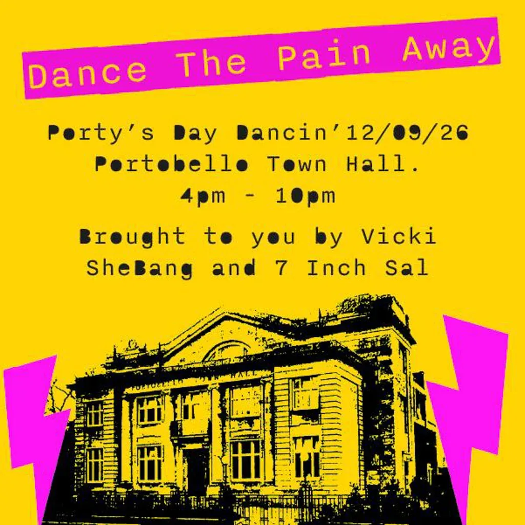 Flyer for Dance The Pain Away
