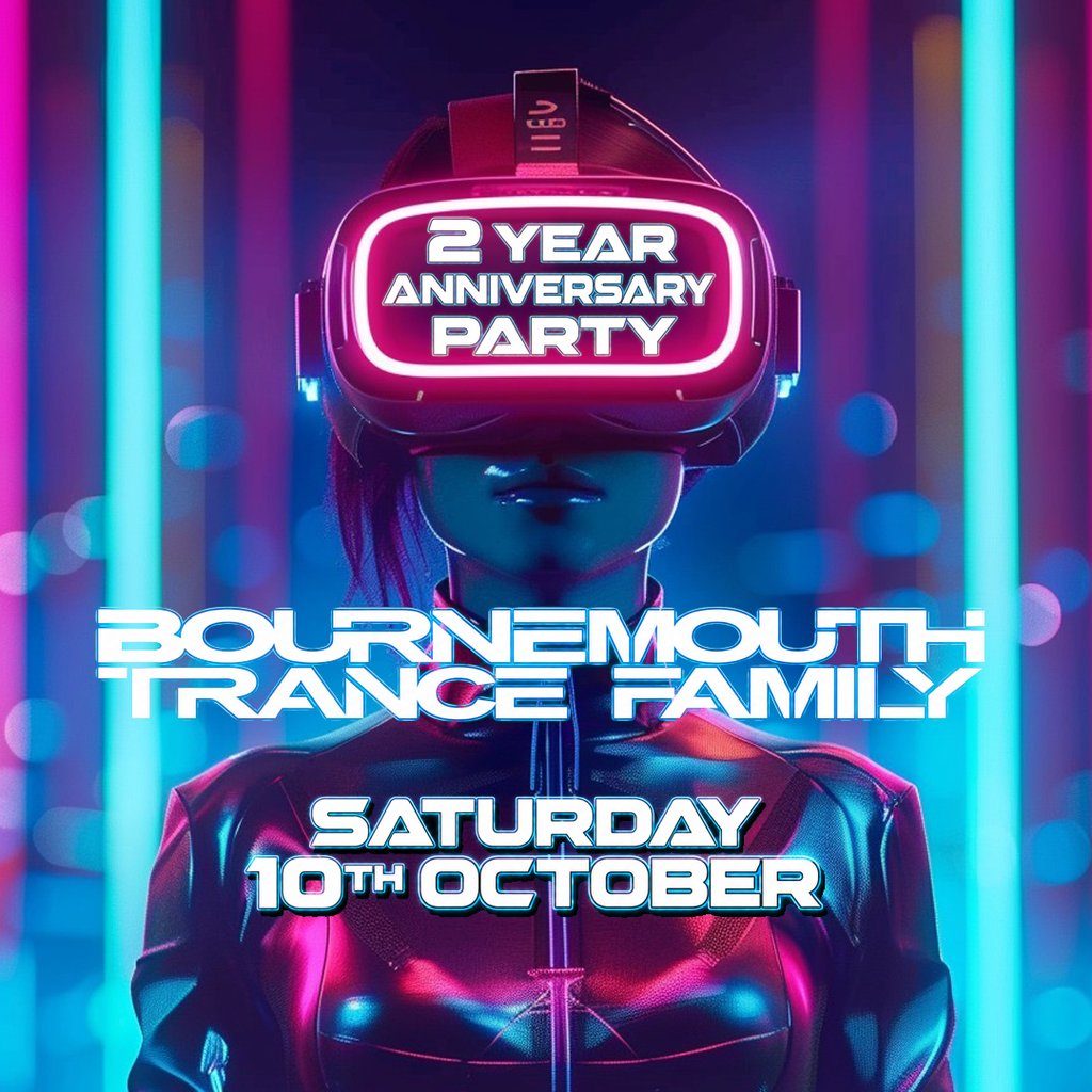 Flyer for BFT 2 year Anniversary Party