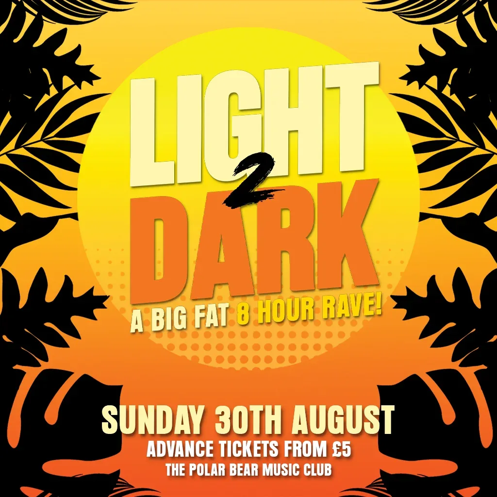 Flyer for The Basstrix: Light 2 Dark - Bank Holiday Special!